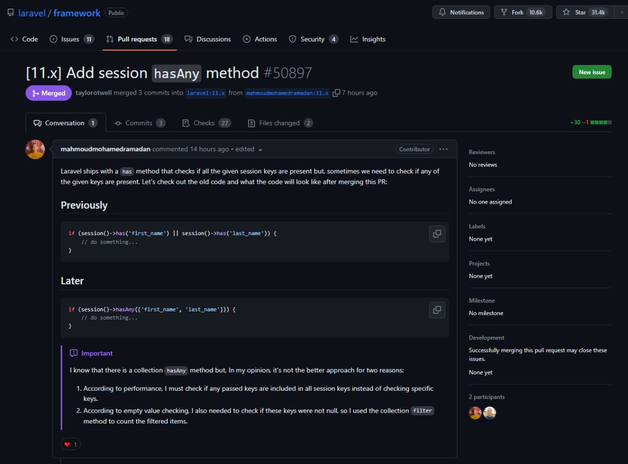 [11.x] Add session `hasAny` method